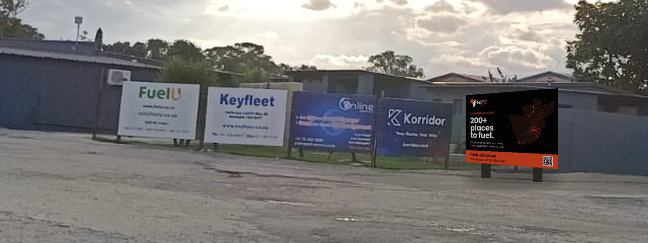 Option A shown on the depot sign line